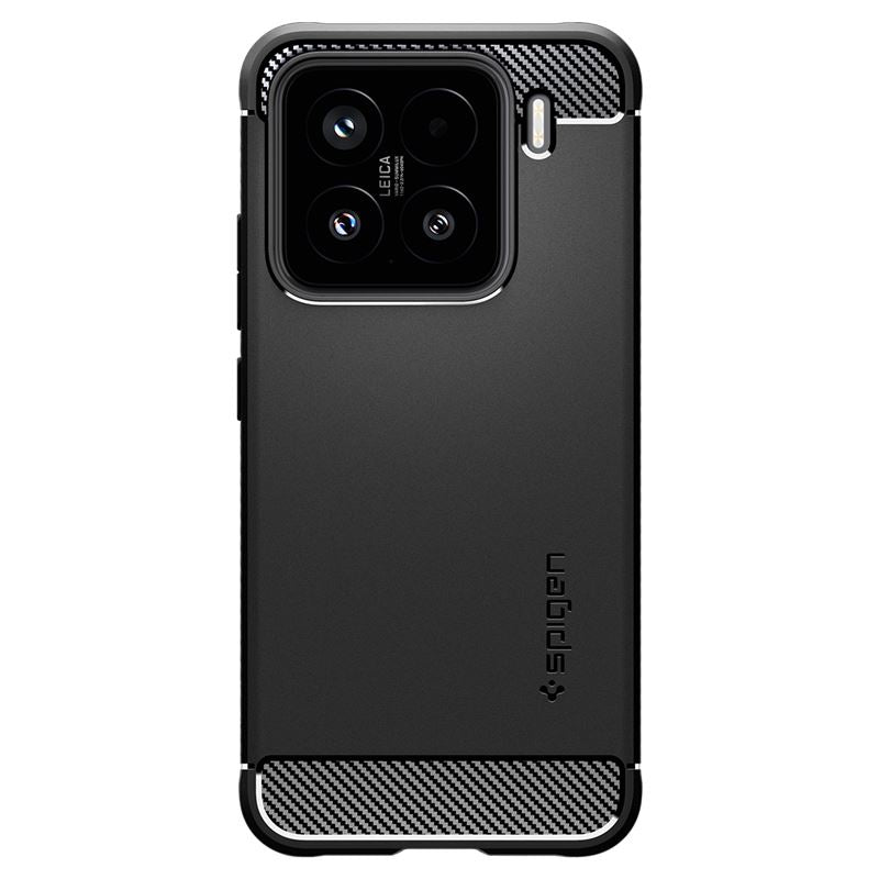 Spigen Rugged Armor, matte black - Xiaomi 15