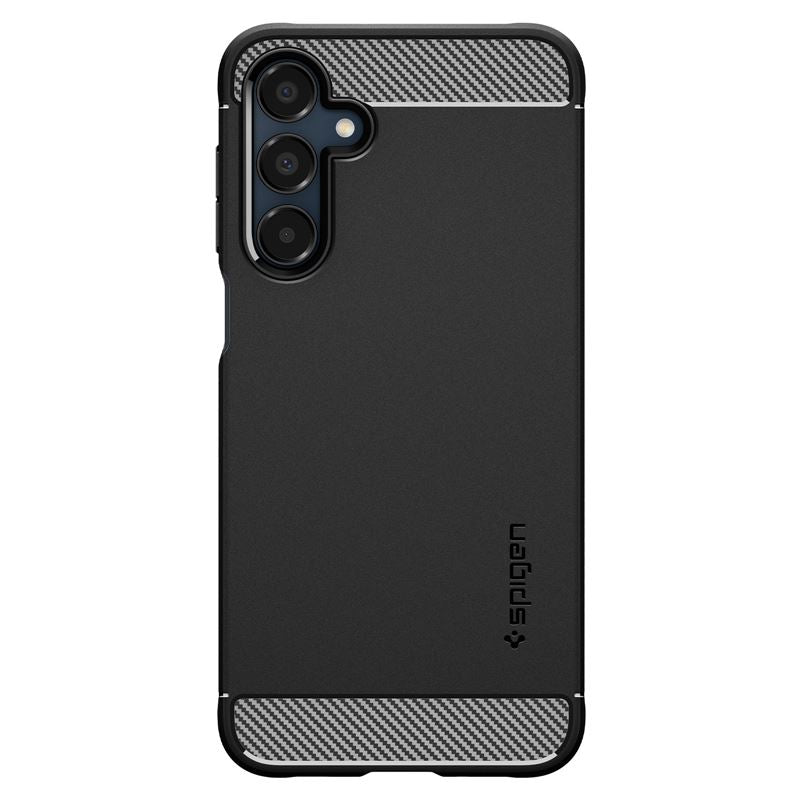 Spigen Rugged Armor, matná čierna – Samsung Galaxy A16/A16 5G