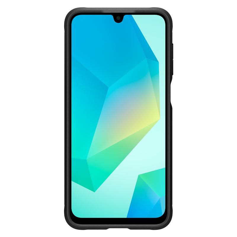Spigen Rugged Armor, matná čierna – Samsung Galaxy A16/A16 5G
