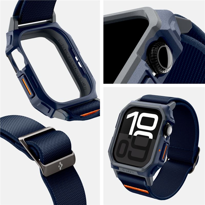 Spigen Lite Fit Pro, námornícka modrá - Apple Watch 11/10 46mm
