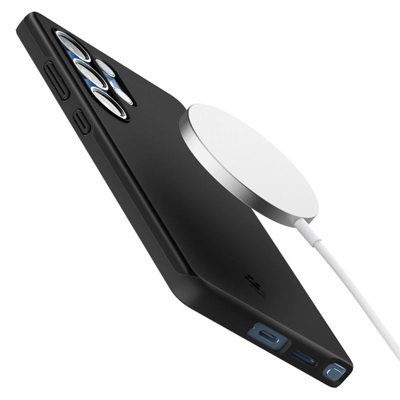 Spigen Thin Fit MagSafe, čierny - Samsung Galaxy S25 Ultra