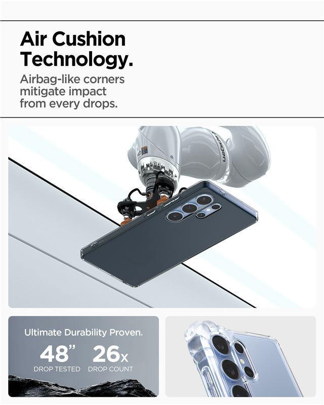 Spigen Liquid Crystal, space crystal - Samsung Galaxy S25 Ultra