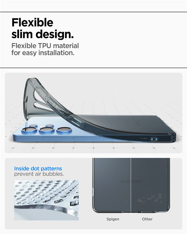 Spigen Liquid Crystal, space crystal - Samsung Galaxy S25 Ultra