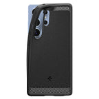 Spigen Rugged Armor MagSafe, matte black - Samsung Galaxy S25 Ultra
