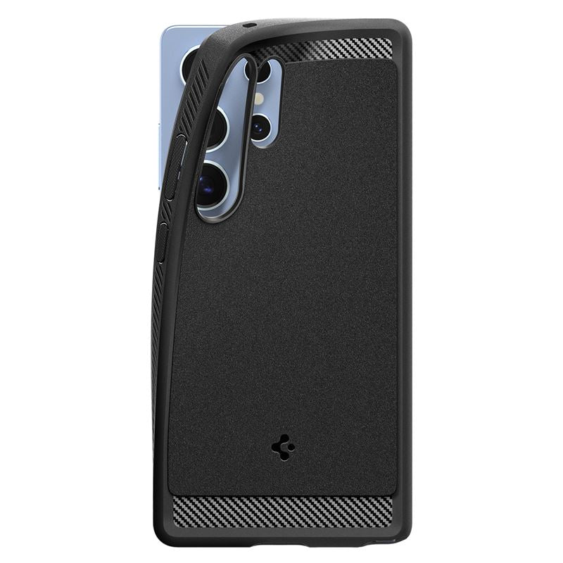Spigen Rugged Armor MagSafe, matte black - Samsung Galaxy S25 Ultra
