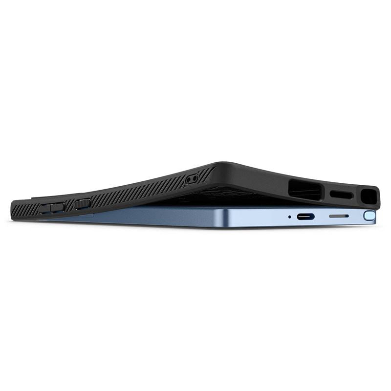 Spigen Liquid Air, matte black - Samsung Galaxy S25 Ultra