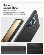 Spigen Liquid Air, matte black - Samsung Galaxy S25 Ultra