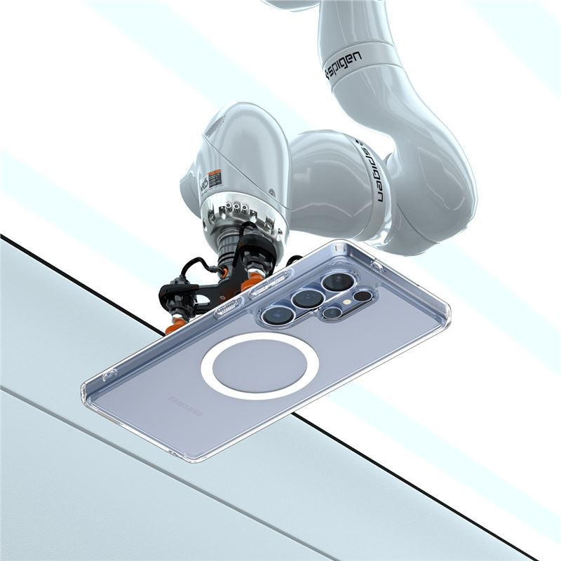 Spigen Ultra Hybrid MagSafe, clear white - Samsung Galaxy S25 Ultra