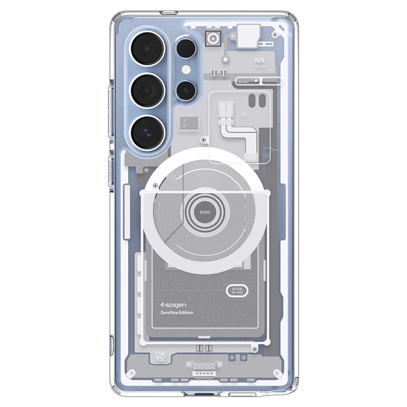 Spigen Ultra Hybrid MagSafe, zero one white - Samsung Galaxy S25 Ultra