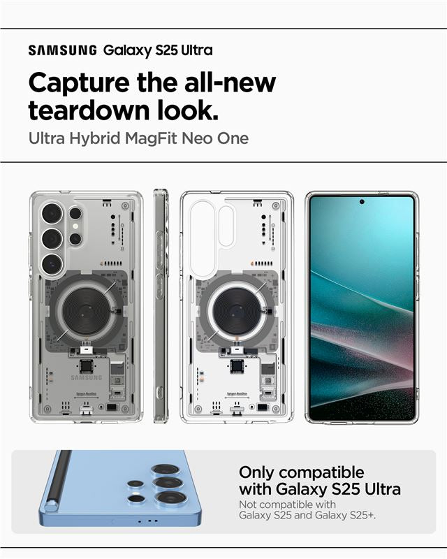 Spigen Ultra Hybrid MagSafe, neo one – Samsung Galaxy S25 Ultra