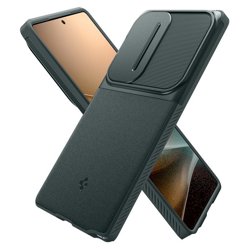Spigen Optik Armor, abyss green - Samsung Galaxy S25 Ultra