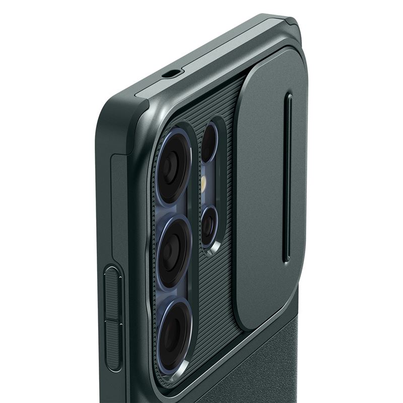 Spigen Optik Armor, abyss green - Samsung Galaxy S25 Ultra