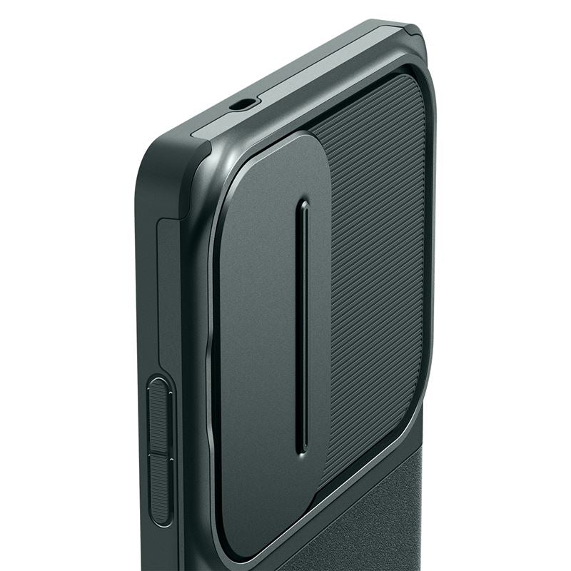 Spigen Optik Armor, abyss green - Samsung Galaxy S25 Ultra