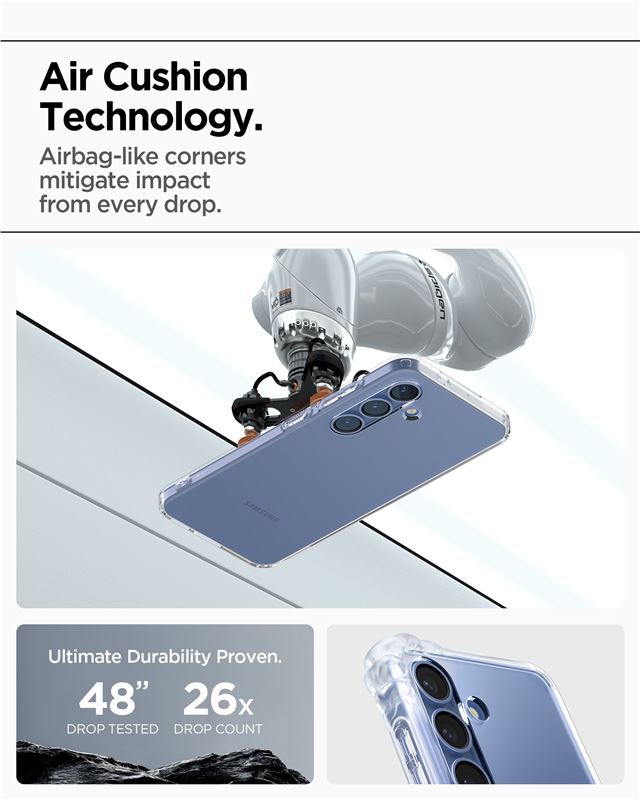 Spigen Liquid Crystal, crystal clear - Samsung Galaxy S25+
