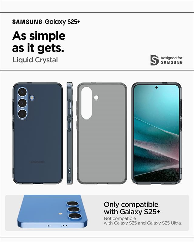 Spigen Liquid Crystal, space crystal - Samsung Galaxy S25+