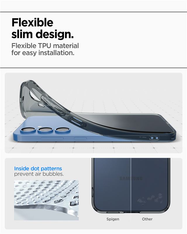 Spigen Liquid Crystal, space crystal - Samsung Galaxy S25+