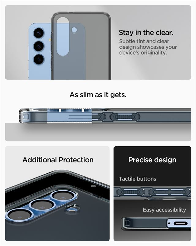 Spigen Liquid Crystal, space crystal - Samsung Galaxy S25+