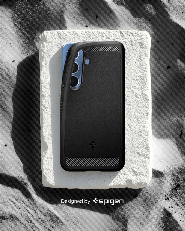Spigen Rugged Armor MagSafe, matná čierna - Samsung Galaxy S25+