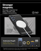 Spigen Rugged Armor MagSafe, matná čierna - Samsung Galaxy S25+