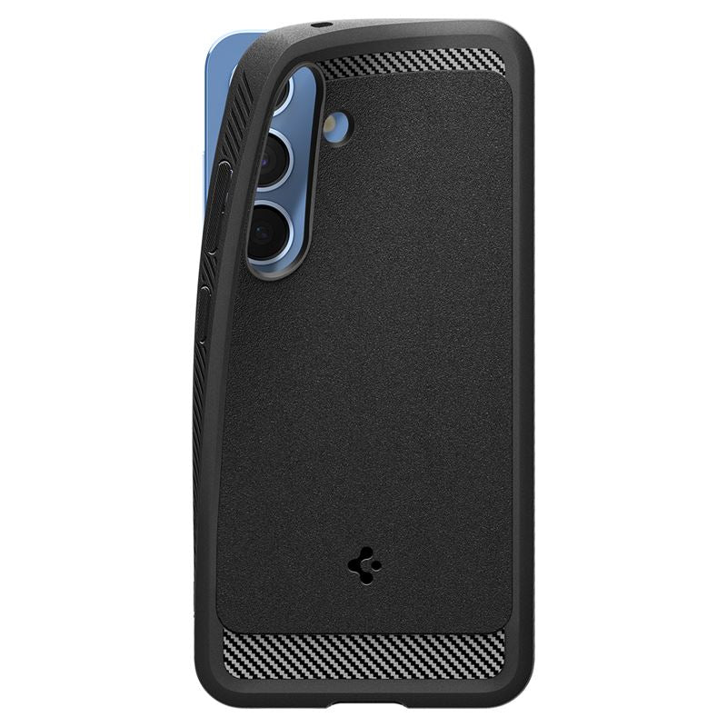 Spigen Rugged Armor MagSafe, matná čierna - Samsung Galaxy S25+