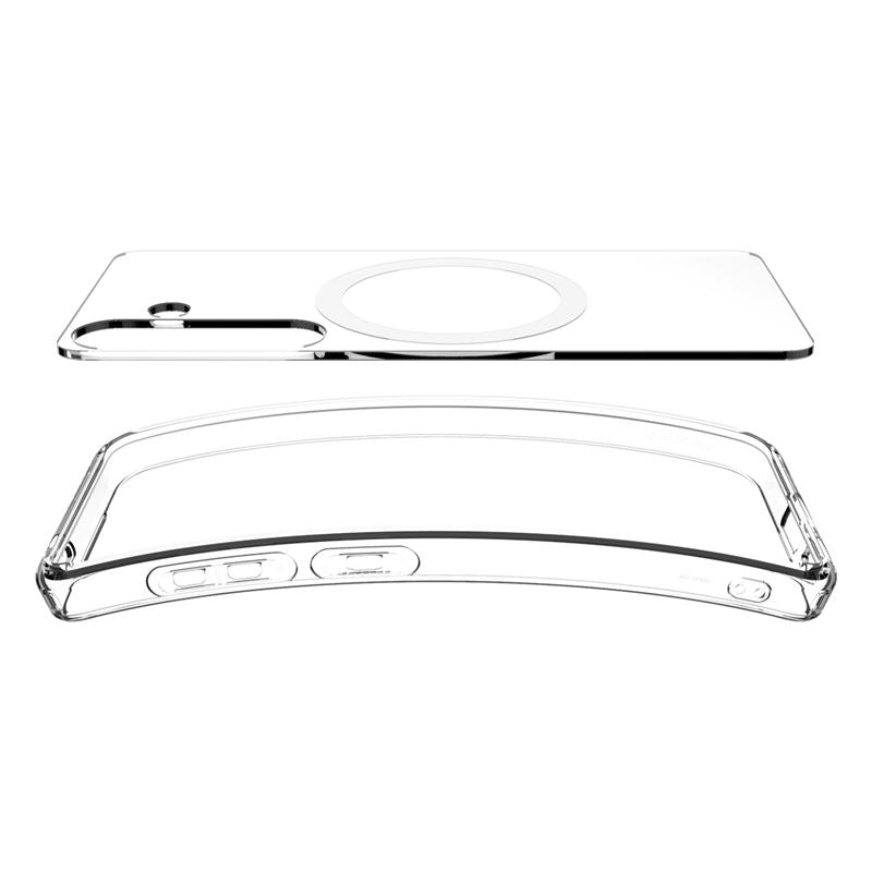 Spigen Ultra Hybrid MagSafe, clear white - Samsung Galaxy S25+