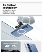 Spigen Ultra Hybrid MagSafe, clear white - Samsung Galaxy S25+