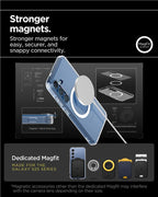 Spigen Ultra Hybrid MagSafe, clear white - Samsung Galaxy S25+