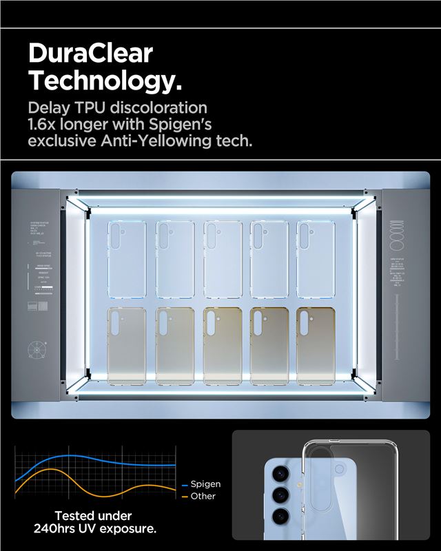 Spigen Ultra Hybrid, crystal clear - Samsung Galaxy S25+