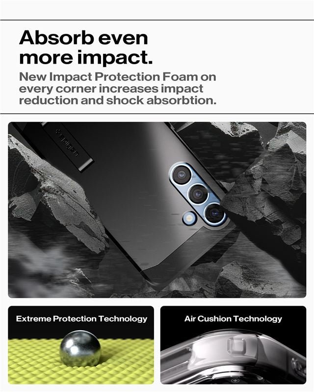 Spigen Tough Armor MagSafe, black - Samsung Galaxy S25+