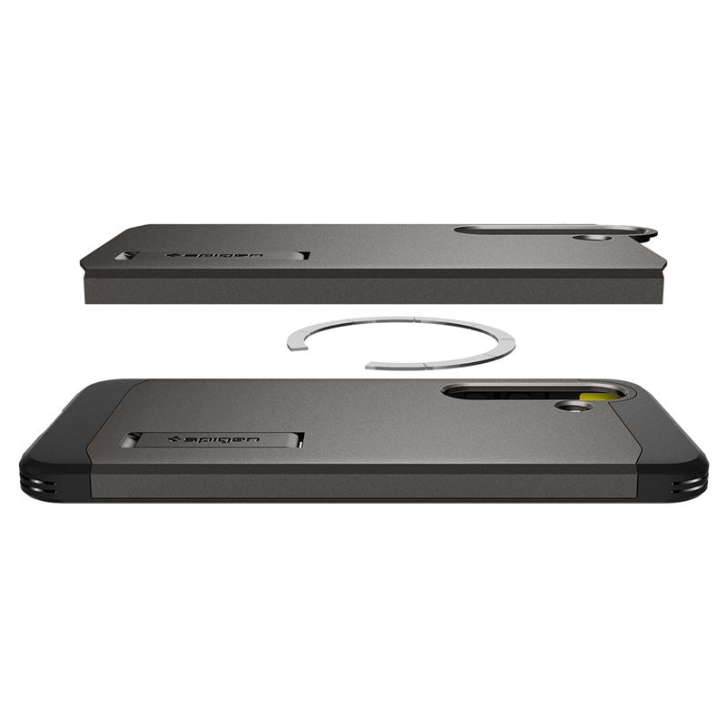 Spigen Tough Armor MagSafe, gunmetal – Samsung Galaxy S25+