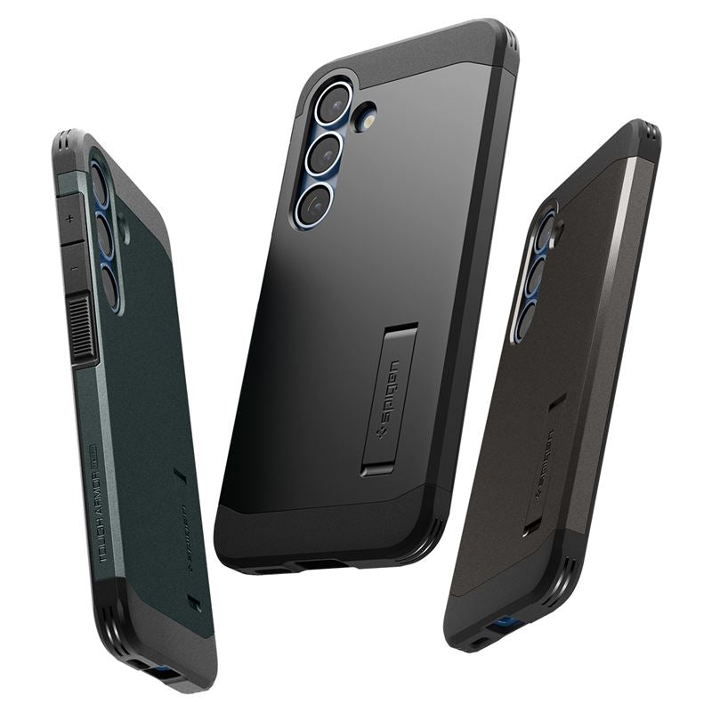 Spigen Tough Armor MagSafe, gunmetal – Samsung Galaxy S25+