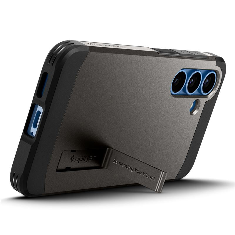 Spigen Tough Armor MagSafe, gunmetal – Samsung Galaxy S25+