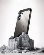 Spigen Tough Armor MagSafe, gunmetal – Samsung Galaxy S25+