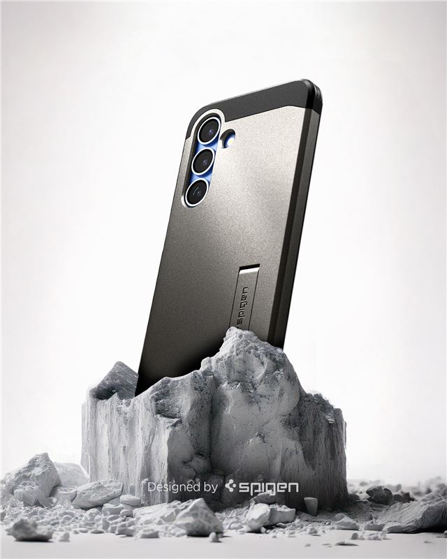 Spigen Tough Armor MagSafe, gunmetal – Samsung Galaxy S25+