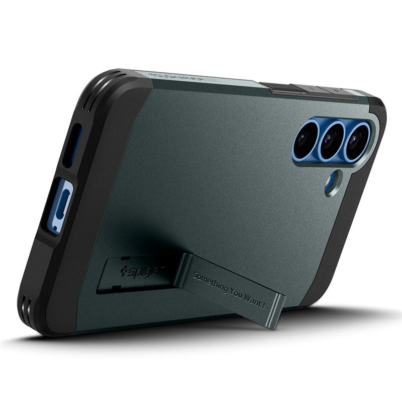 Spigen Tough Armor MagSafe, abyss green - Samsung Galaxy S25+