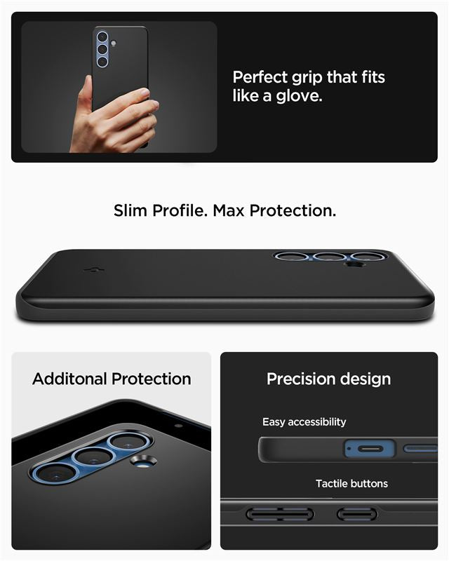 Spigen Thin Fit MagSafe, black - Samsung Galaxy S25