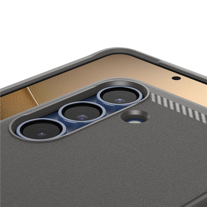 Spigen Rugged Armor MagSafe, marble gray - Samsung Galaxy S25