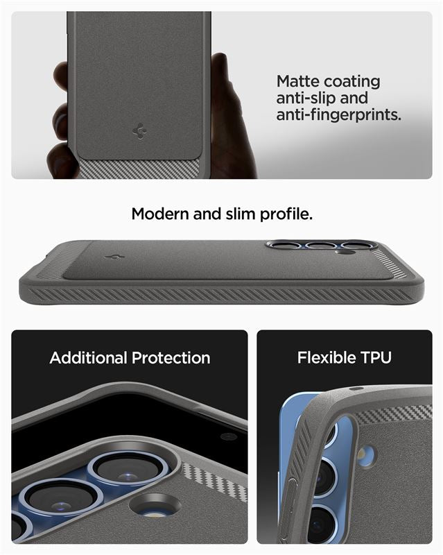 Slightly raised edges for improved protection