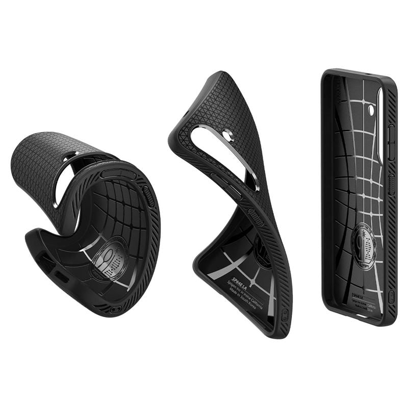 Spigen Liquid Air, matte black - Samsung Galaxy S25