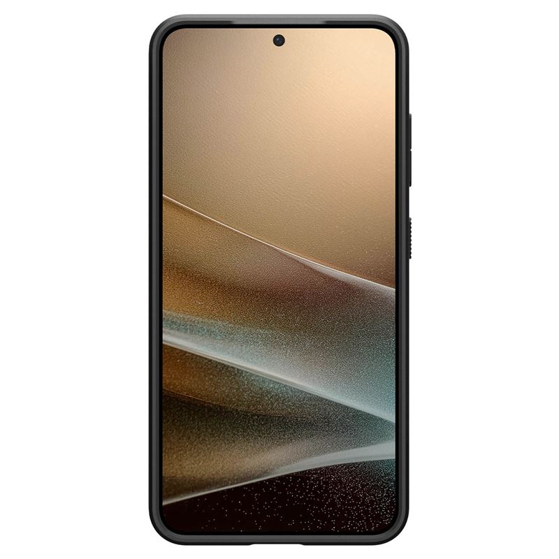 Spigen Liquid Air, matte black - Samsung Galaxy S25