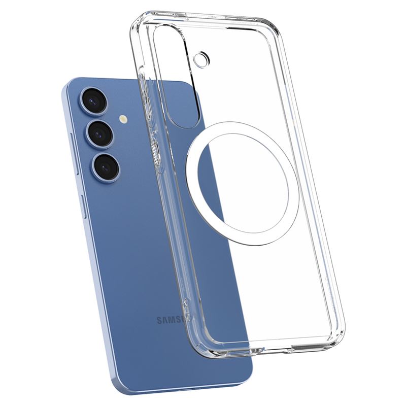 Spigen Ultra Hybrid MagSafe, čisto biely – Samsung Galaxy S25