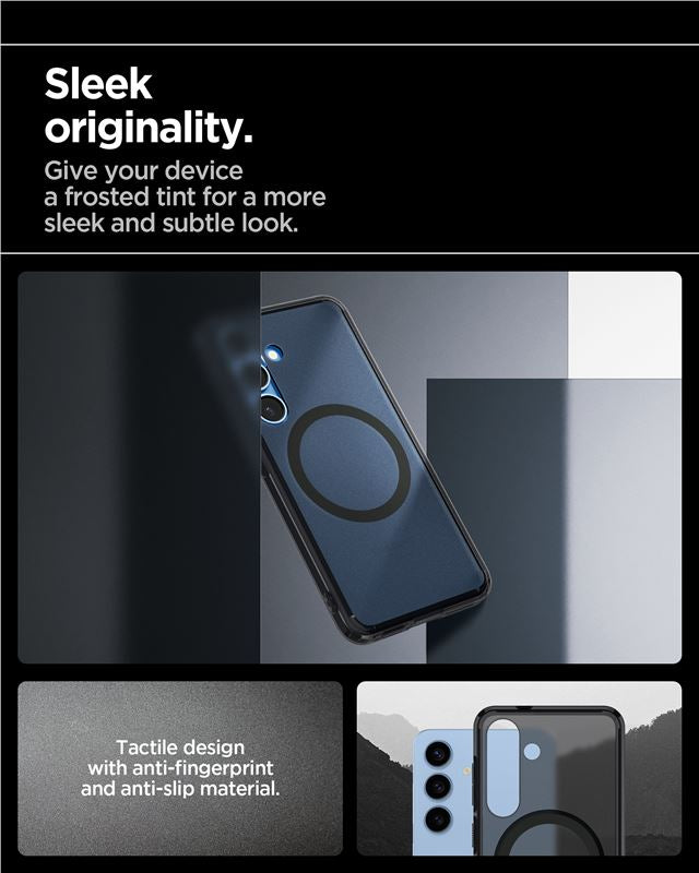 Spigen Ultra Hybrid MagSafe, frost black - Samsung Galaxy S25