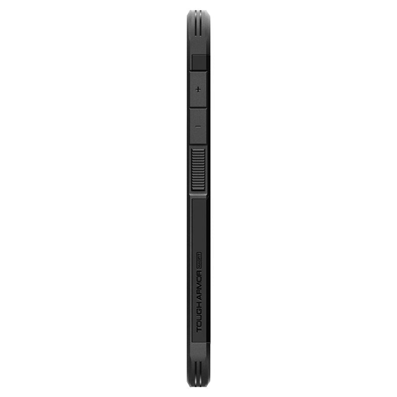 Spigen Tough Armor MagSafe, čierna - Samsung Galaxy S25