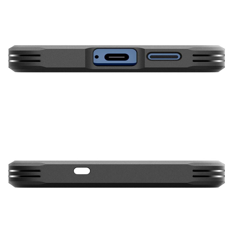 Spigen Tough Armor MagSafe, čierna - Samsung Galaxy S25