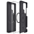 Spigen Silicone Fit MagSafe, čierny - Samsung Galaxy S25 Ultra