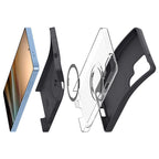 Spigen Silicone Fit MagSafe, čierny - Samsung Galaxy S25 Ultra