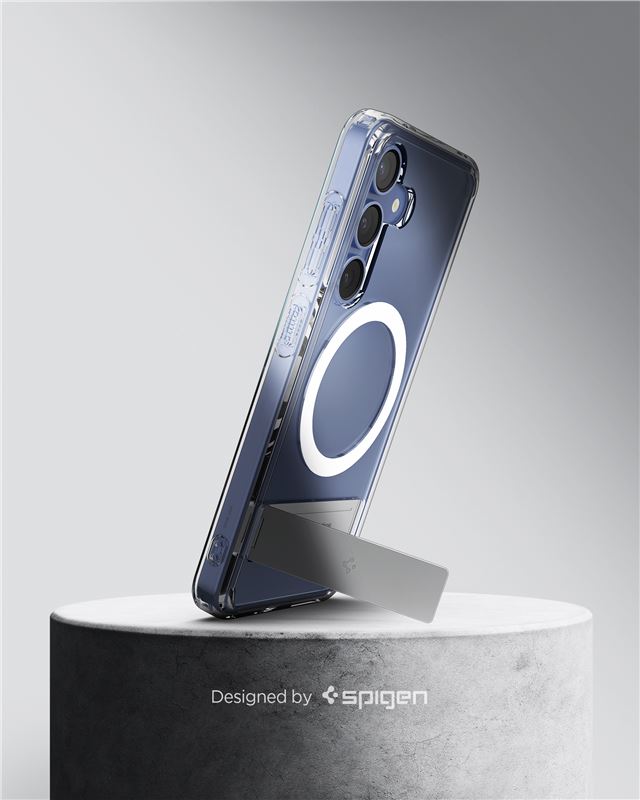 Spigen Ultra Hybrid S MagSafe, clear white - Samsung Galaxy S25