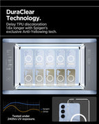 Spigen Ultra Hybrid S MagSafe, clear white - Samsung Galaxy S25