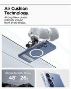 Spigen Ultra Hybrid S MagSafe, clear white - Samsung Galaxy S25