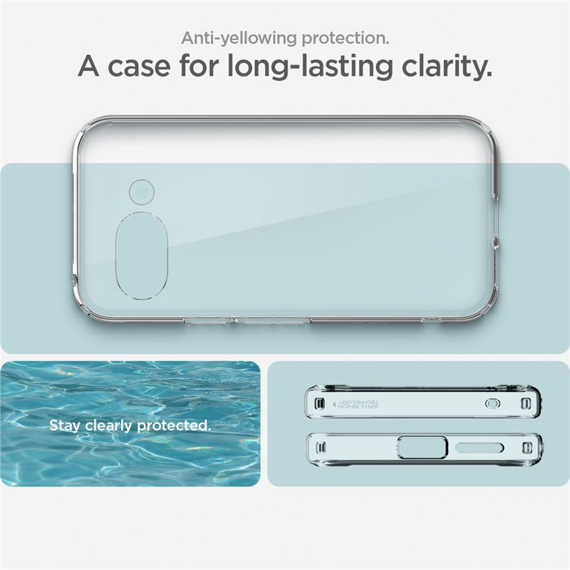 Spigen Ultra Hybrid, crystal clear - Google Pixel 9a
